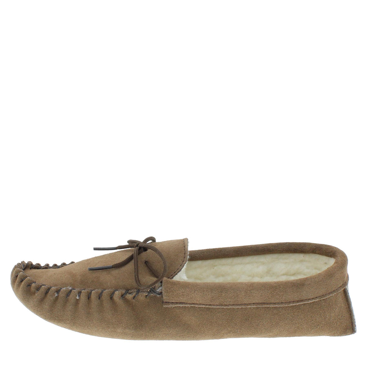Coopers Men's Fleece Lined Softsole Moccasin Slippers Made In England