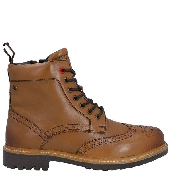 Hunter Cawdor Men's Brogue Lace Up Boots