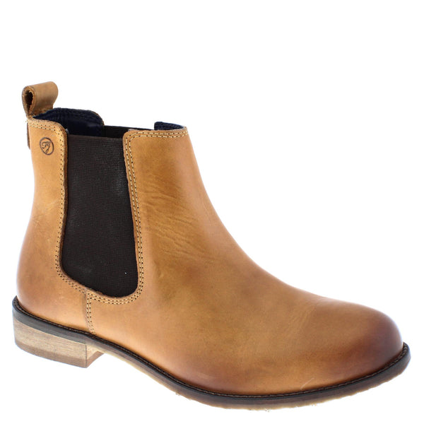 Frank James Aintree Women's Leather Pull On Chelsea Boots