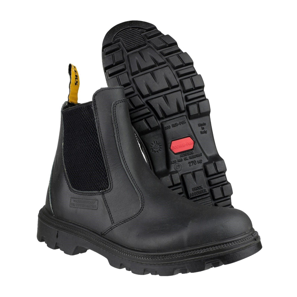 Amblers Safety FS129 Water Resistant Pull on Safety Dealer Boots