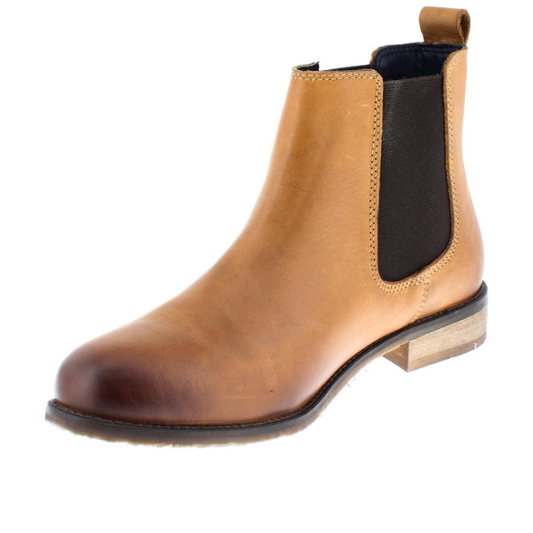 Frank James Aintree Women's Leather Pull On Chelsea Boots