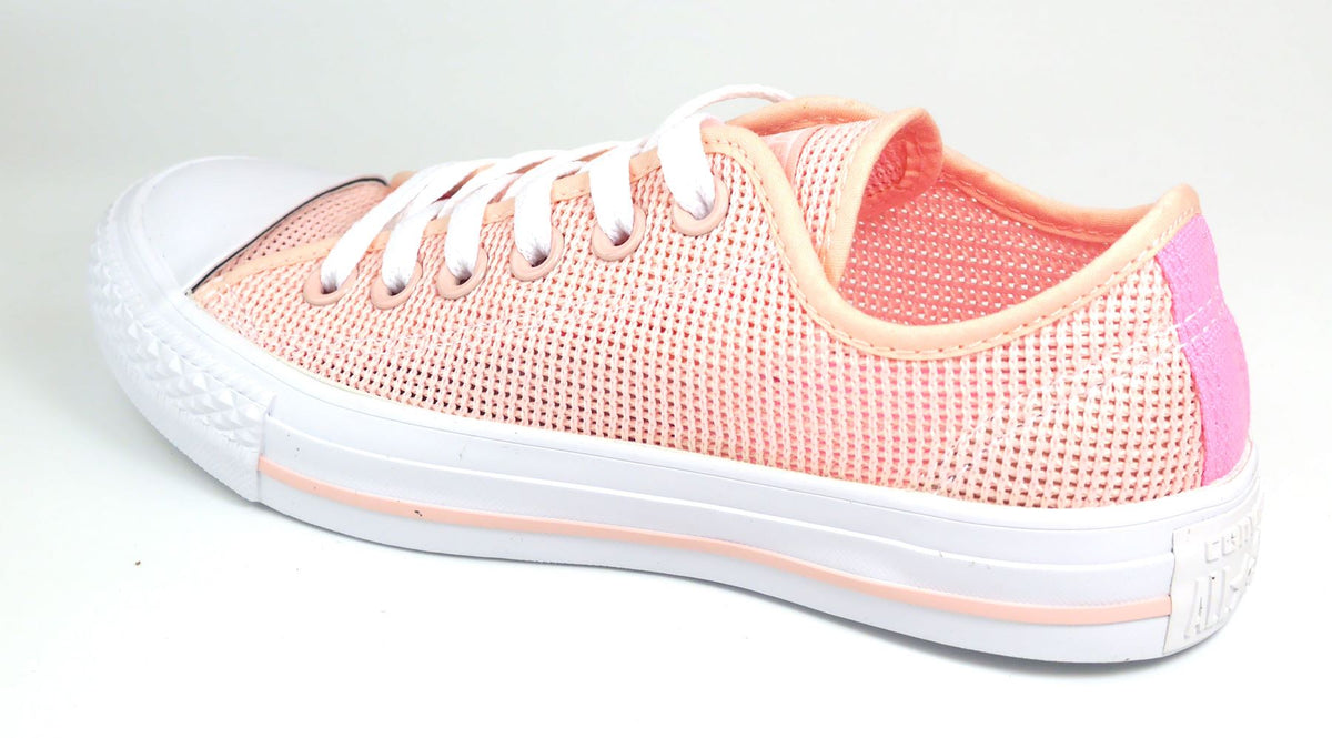 Converse Chuck Taylor All Star Women's Pink Canvas Mesh Trainers