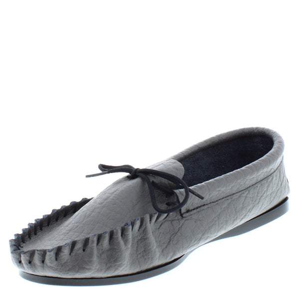 Coopers Moccasin Traditional Mens Leather Outdoor Slippers