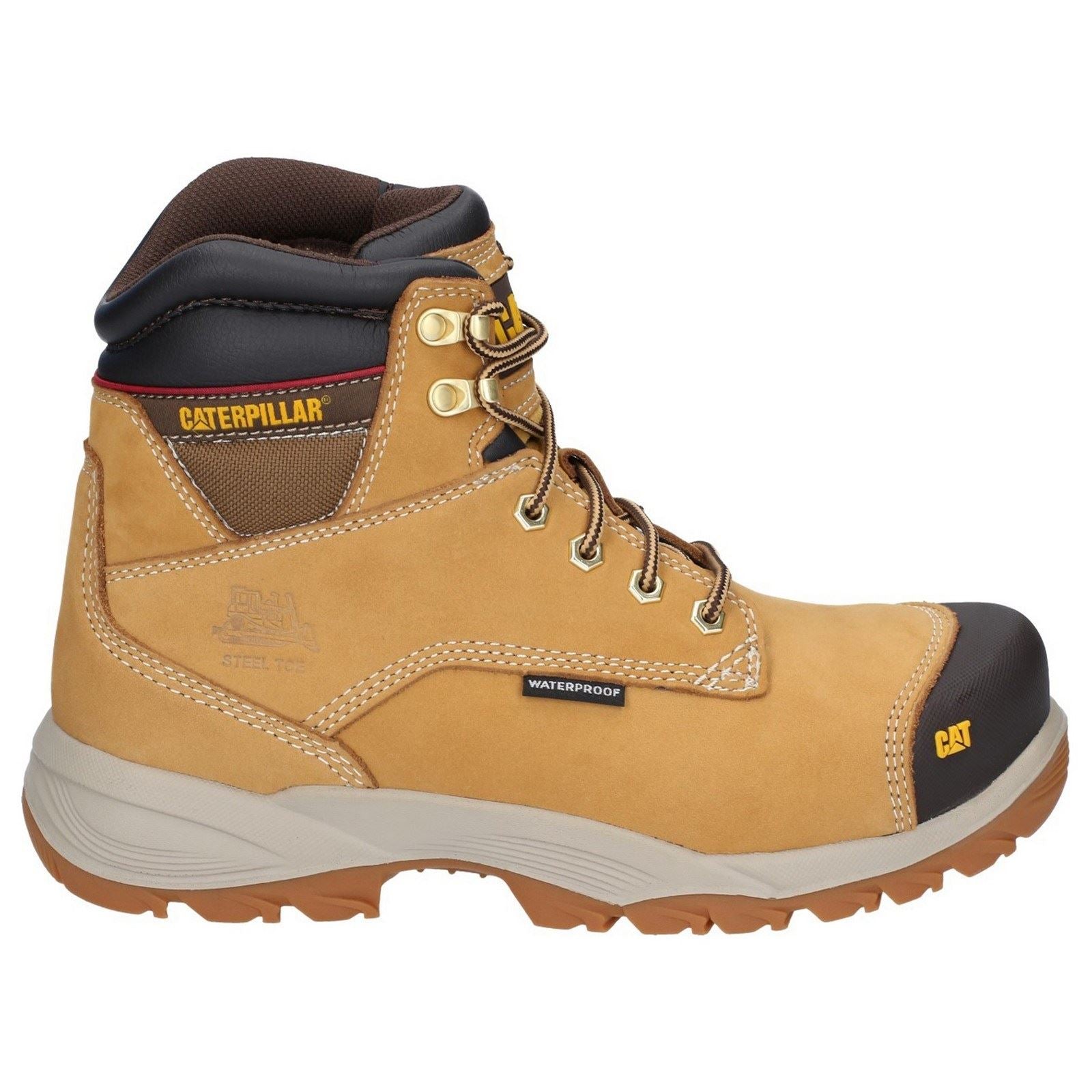 Caterpillar Spiro Waterproof Safety Boots Wellington Warehouse