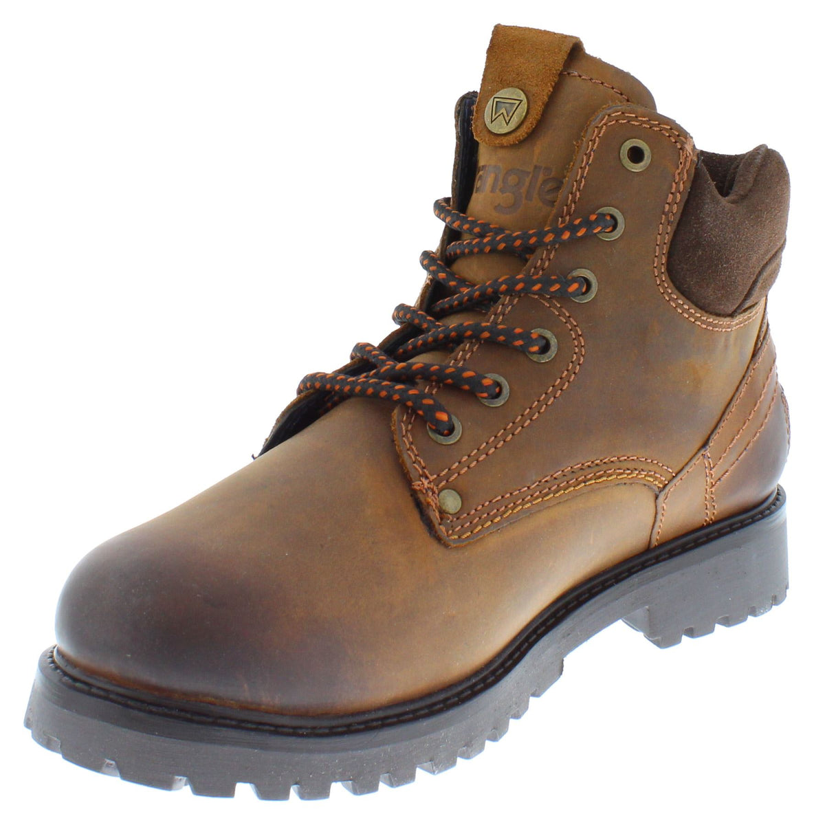 Wrangler Yuma Men's Leather Lace Up Combat Boots