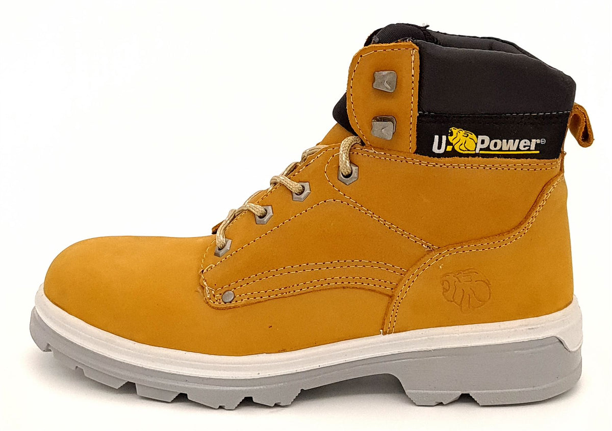 U-Power Taxi S3 Lightweight Lace Up Safety Work Boots