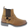HX London Malden Western Ankle Biker Leather Boots