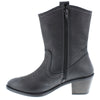 HX London Dallas Women's Leather Mid-Calf Cowboy Boots