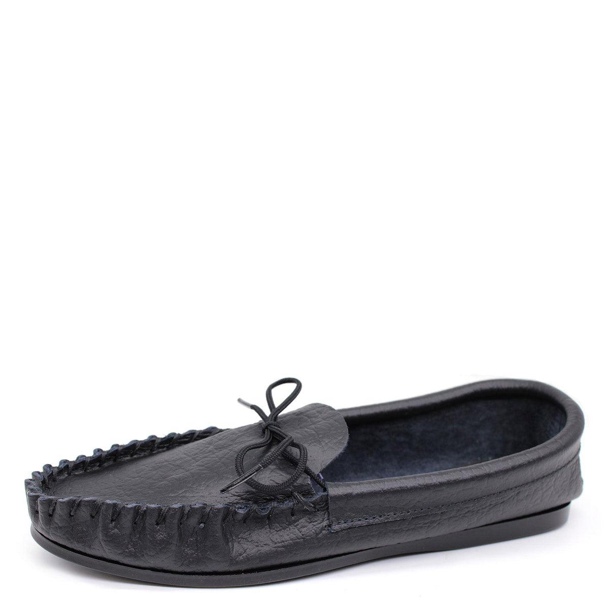 Coopers Moccasin Traditional Mens Leather Outdoor Slippers
