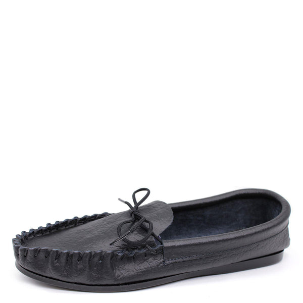 Coopers Moccasin Traditional Mens Leather Outdoor Slippers