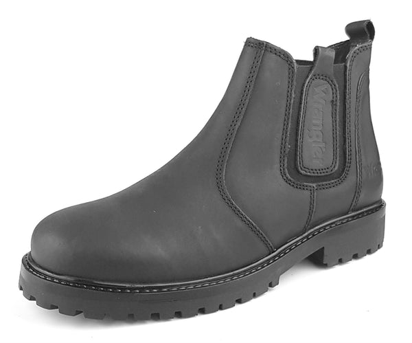 Wrangler Yuma Chelsea Men's Leather Pull On Ankle Boots