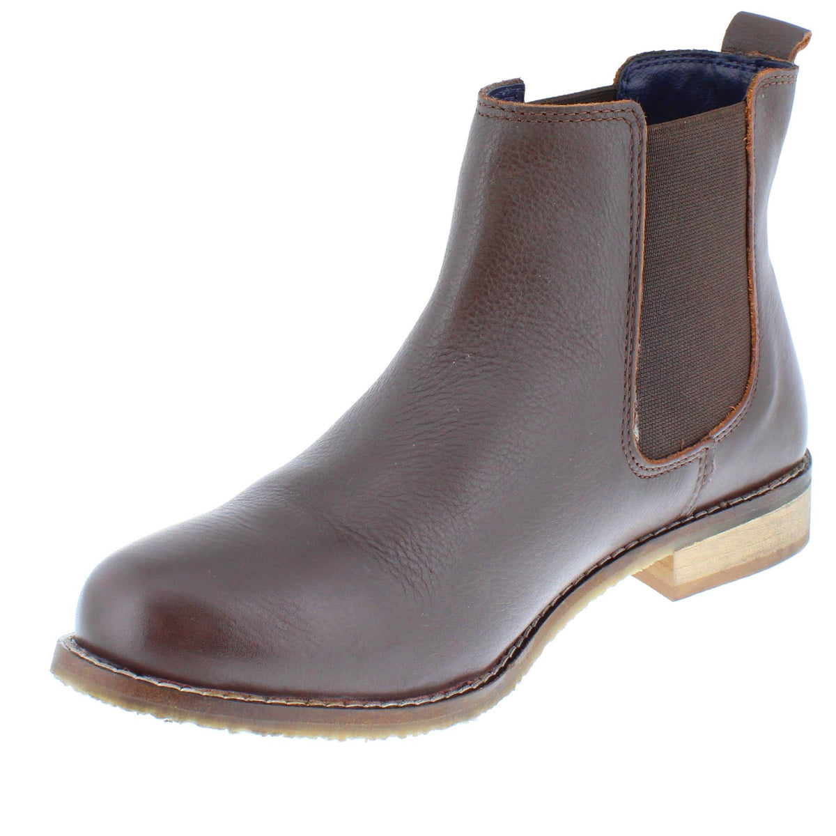Frank James Aintree Women's Leather Pull On Chelsea Boots