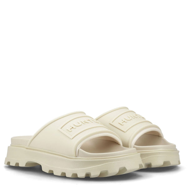 Hunter Moulded Stacked Women's Sliders