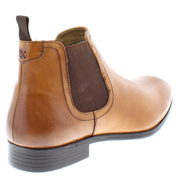 Thomas Crick Beeston Men's Leather Pull On Chelsea Boots