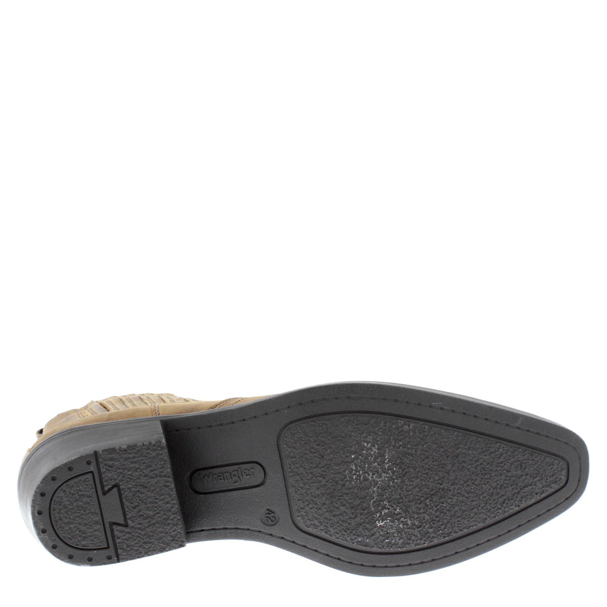 Wrangler Tex Mid Men's Leather Pull On Cowboy Chelsea Boots