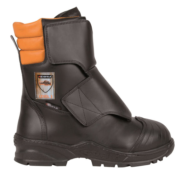 Cofra Strong Class 3 Leather Steel Toecap Chainsaw Safety Boots